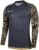 KELME Kids Padded Goalie Shirt,Youth Goalkeeper Jersey,Long Sleeve Soccer Football Training Uniform