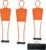Soccer Mannequin for Training – 3 Pcs 65 Inch Soccer Dummies，Durable PVC Soccer Mannequins with Carry Bag, Soccer Free Kick Wall (Orange)