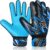 Goalkeeper Gloves for Kids & Youth – Soccer Goalie Gloves – Boys Children Football Gloves, Strong Latex Grip, Adjustable Wrist Support & Breathable Mesh