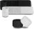 4PCS Elastic Soccer Shin Guard Straps for Kids Youth Adult | Shin Pad Holders, Shinguard Stays, Lightweight & Adjustable, Black & White