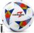 Size 5 Soccer Ball—SGS Lab-Tested Pro Match Grade with Pump & Needles | Seamless Waterproof TPU Leather, 0.86% Sphericity, 2.3% Air Loss, Indoor Outdoor Match Training for Adults & Youths