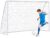 ZENY 10X6.5ft Portable Soccer Goal, Indoor Outdoor Backyard Training Goal | PVC Frame Goal, All Weather Net, Easy Assembly, Soccer Practice Equipment for Youth Adults