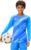 KELME Kids Goalie Shirt,Goalkeeper Jersey Padded Long Sleeve Soccer Football Training Uniform for Youth,Blue Kid Size 10