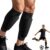 XZQTIVE Soccer Shin Guards Shin Defender for Kids Youth Adult, Ski Shin Guard Calf Compression Sleeve with Honeycomb Shin Pads