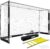 Portable Soccer Goal, Soccer Nets for Backyard with Agility Ladder | 12x6FT/14x7FT, Quick Setup & Disassemble, Stability & Durability, Team & Goalie Training, Carry Bag, Ground Nails