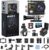 AKASO Brave 4 Action Camera 4K 30fps with 64GB MicroSD Card Bundle | 20MP EIS WiFi 170° FOV 5X Zoom Waterproof Underwater Camera for Snorkel, Travel, Bicycle, Helmet, Motorcycle Accessories Kit