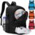 Hsmihair Soccer Bag,Youth Soccer Backpack with Ball and Cleat Compartment | Water resistant lightweight sports equipment bag fits basketball, volleyball, football gear, cleats and youth sports gifts