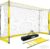 Portable Soccer Goal, Soccer Nets for Backyard with Agility Ladder | 12x6FT/14x7FT, Quick Setup & Disassemble, Stability & Durability, Team & Goalie Training, Carry Bag, Ground Nails