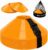 Soccer Training Cones Set, 75/50/25 Pack with Strap Holder & Carry Bag | Durable Agility Soccer Cones, Carry Bag & Strap Holder, Ideal for Sports Training, Football, Soccer, Basketball