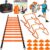 Agility Ladder, Agility Speed Training Equipment Set, 20ft Speed Ladder | 4 Hurdles, 12 Soccer Cones, Jump Rope, Running Parachute, Soccer Football Basketball Training Equipment Accessories