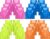 Boyiee 24 Pieces Pinnies Scrimmage Vests, Nylon Mesh Team Practice Jersey Youth Pinnies for Sports Basketball Soccer Football (Fluorescent Green,Dark Blue,Orange,Pink,16-35 Years)