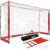 Portable Soccer Goal, Soccer Nets for Backyard with Agility Ladder | 12x6FT/14x7FT, Quick Setup & Disassemble, Stability & Durability, Team & Goalie Training, Carry Bag, Ground Nails
