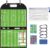 Magnetic Coaching Board – Foldable Dugout Display with Carry Handle, Leather-Covered Double-Sided Strategy & Lineup Planner for Baseball, Softball and Soccer