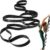 A AZURELIFE Premium Durable Stretch Straps with Loops, Stretching Strap for Physical Therapy, Multi-Loop Yoga Strap Fitness Exercise Strap for Yoga, Pilates, Dance, Flexibility&Exercise