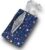 Insulated Snack Bag, Freezable Small Cooler Bag with Zipper and Adjustable Buckle, Rectangular Thermal Cooler Bag
