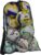 Heavy Duty Mesh Ball Bag, Drawstring Sport Equipment Storage Bag | for Basketball, Soccer, Sports Beach and Swimming Gears with Adjustable Shoulder Strap Outdoor Organizer