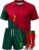 Kids Soccer Jersey and Shorts Kit – Breathable Soccer Uniform with Socks Size 4-14 Years