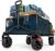 TIMBER RIDGE 600L Beast Wagon 26″ W Extra Wide All Terrain Folding w/Big Wheels, Cargo Net & Tailgate, 26″ W and 54.5″ L, 400lbs Heavy Duty Collapsible Portable Cart for Camping, Sports, Dogs, Blue