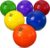 HyDren 6 Pack Soccer Balls Bulk with Pump, Colorful Practice Soccer Balls for Kids & Youth, Indoor Outdoor Training, Games Back to School