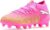 PUMA Kids Boys Future 9 Pro Firm GroundArtificial Ground Soccer Cleats – Pink