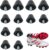12 Pack 13mm + 16mm Football Boot Studs Replacement, Plastic Studs for Soccer Cleats with Nail Remover Rugby Soccer Screw-in Spikes, Suitable for Shoes with Spikes Requiring a Screw Diameter of 5mm