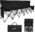 1MORE Soccer Bench,Portable Folding Team Bench,6 Seats w/Backrest.Black | Foldable Sideline Benches, Soccer Chair with Bag,Adult Team Chair for Football Camp Sport Events Outdoor Seating