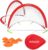 GoSports Portable Pop-Up Soccer Goals for Backyard – Kids & Adults – Set of Two Nets with Agility Training Cones and Carrying Case