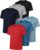 PURE CHAMP Boys Athletic Shirts 6 Pack Dry Fit Short Sleeve Boys Tshirts Basketball Baseball Soccer Tee Kids Youth & Teens