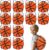 Kacctyen 12 Pcs Basketball Drawstring Bags Basketball Goodie Bags Sports Drawstring Backpack for Sports Party Favors for Girls Boys