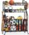 Sports Equipment Organizer, Rolling Garage Ball Storage Rack | Heavy-Duty Steel, Rolling Wheels, Storage Baskets, Side Hooks, Ball Storage, Sports Gear, Toys, Garage, Home Gym