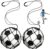 Soccer Kick Trainer, Soccer Ball Net Kicker, Training Equipment | Soccer Kick Back Trainer, Return Trainer Net, Hand-Free Soccer Training Aid, Compatible with Size 3,4,5,Practice Equipment