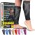 BLITZU Calf Compression Sleeves, Footless Compression Socks for Men & Women | Leg Support Brace, Shin Splint Pain Relief, Reduce Varicose Vein Swelling, Muscle Recovery, Running, Nursing, Fitness, Travel