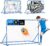 Soccer Baseball Rebounder Soccer Goal Net, Volleyball Rebound Pitchback Net | Quick Switch Angle Soccer Softball Training for Ball Control, Passing, Bounce Back Practice, Easy Setup Lacrosse Soccer Gifts
