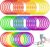 Mototo 24/30/48/96 Pack Agility Rings 15 Inch Speed Training Hopscotch Rings Plastic Circle Jumping Hoops Agility Hurdles for Athlete Exercise Soccer Football Gymnastics Games Practice Footwork