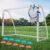 Soccer Goal for Backyard 10×6.5, 8×6 and 6×4 FT Soccer Goals Weatherproof and Portable HPVC Soccer Goal with Soccer Target Net and Carry Bag for Kids and Adults Outdoor’s Practice Training