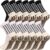 Men’s Grip Soccer Socks Anti Slip Athletic Socks Non Slip Football Basketball Socks with Grip Pads2/4/6