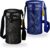 Water Bottle Holder with Strap for Walking, Hiking | Hands Free Bottle Sling Bag, Easy Clean, Lightweight, Foldable, Space Saving Carrier Suitable for Daily Essentials