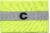 Kwik Goal Reflective Captain Arm Band, Reflective Yellow, Adult