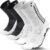 LUX Sports Performance Grip Socks Bundle – Black & White Grip Socks For Every Activity