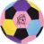 Size 4 Soft Fabric Soccer Ball Safe Silent Indoor Ball for Youth, Lightweight House Training Ball for Dribbling & Juggling at Home(Deflated)
