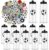 Soccer Party Favors, 12 Pack Water Bottles, 300 Stickers | 12 Soccer-Pattern Bottles, 300 Themed Stickers, BPA-Free 20 oz Design, Leak-Proof Lids, Ideal for Teams and Parties