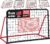 ZEALFEEL 6x4FT Soccer Rebounder Net, 10-Angle Kickback Training Frame | Thickened Metal, Tear-Resistant PE Net; For Soccer, Volleyball & Baseball; Portable for Backyard/Indoor Solo & Team Drills