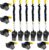 12 Packs Sports Whistles with Lanyard, for Coaches, Referees and Officials