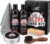Eagle Baseball Glove Care Kit – Glove Cleaner (8oz), Oil (8oz), Conditioner (3.38oz), 2 Applicators & Cloth – Complete Leather Glove Maintenance Kit for Baseball, Softball, Catcher’s Mitts & More
