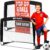 NET Playz 4ftx3ft Easy Fold-Up Portable Training Soccer Goal, 36″ D x 48″ W x 36″ H