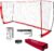 PowerNet Soccer Goal for Backyard, 3Mx2M / 6×4 / 8×4 / 12×6 / 14×7 /18.5×6.5 / 21×7 / 24 x 8 Portable Soccer Net, Sports & Outdoors Training Equipment, Quick Setup 1 Goal & Zipper Storage Bag
