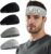 Sukeen Cooling Sports Headbands for Men: Instant Cooling Moisture Wicking Sweatbands Non-Slip Elastic Mens Headband Gym