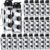 Mifoci 20 Pieces Sports Water Bottle Bulk 17 oz Reusable Plastic Biking Water Bottle Tumbler Adults Reusable Large Bottles with Leak Proof Flip Top for Party Outdoor (Soccer,Black and White)