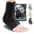 Ankle Brace for Women & Men – Lace Up Adjustable Support with Side Stabilizers for Sprained Ankle, Achilles Tendonitis Relief | Basketball, Volleyball, Running & Sports Recovery