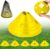 Jumbo Disc Cones Jumbo Soccer Cones with Mesh Bag Giant Large Agility for Soccer Training Adult Sports